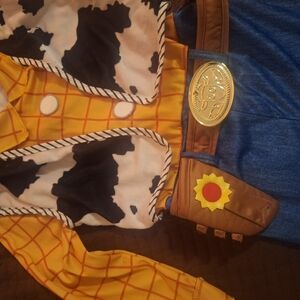 Cowboy Costume with Gold Belt Buckle